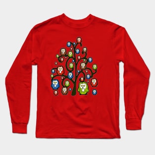 Owl Tree Long Sleeve T-Shirt